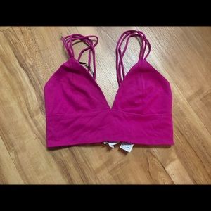 Pink tank top